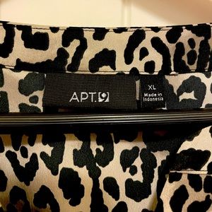 Blouse leopard print